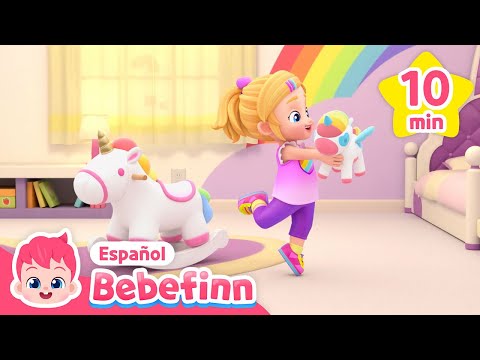 A Conocer al Unicornio Arcoíris🦄 | Canciones Infantiles en español y en inglés | Bebefinn en español