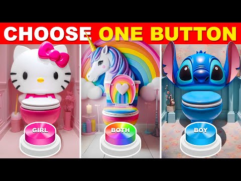 Choose One Button BOY or GIRL or BOTH Edition 💙🎀🌈  QuizZone