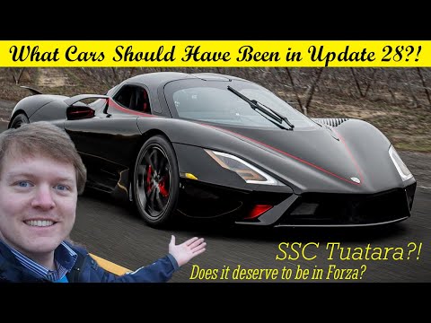 Forza Horizon 4 - What Cars Should Have Been In Update 28?! ( SSC Tuatara, C8 Corvette)