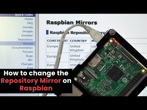 How to change the Repository Mirror on Raspbian (Raspberry Pi OS)