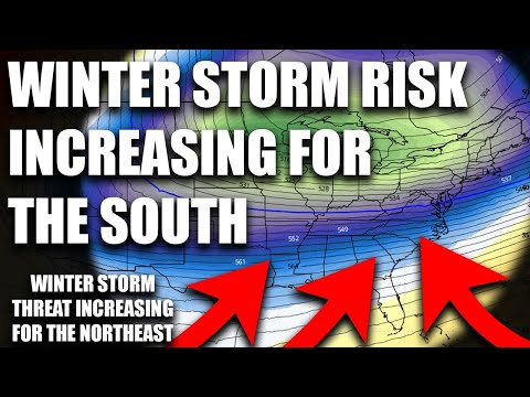 Winter Storm Chances Increasing For The South Next Week.. A Rare Storm Is Possible!