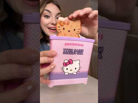 Hello Kitty toaster brings them to life! 🤩 #funny