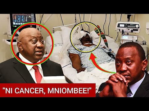 Ni CANCER Mniombee! UHURU Kenyatta Shock Kenyans As He Confirms Illness By Shaving Head