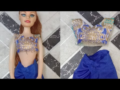 Diy Barbie dress making