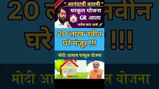 Gharkul Aawas Yojna 2025 | 20 लाख घरे मंजूर