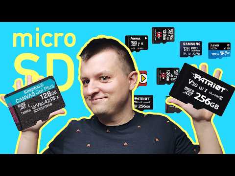 Przetestowałem 8 KART PAMIĘCI! Która karta Micro SD najlepsza?