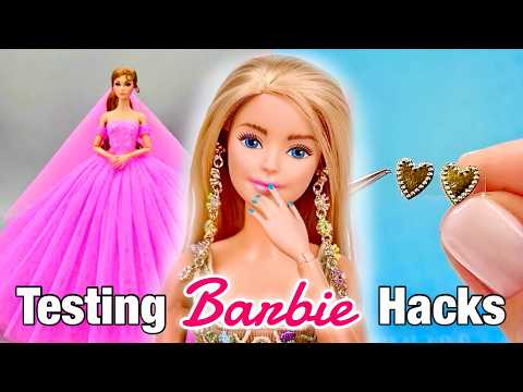 Testing Barbie Doll Hacks To See If They ACTUALLY Work!