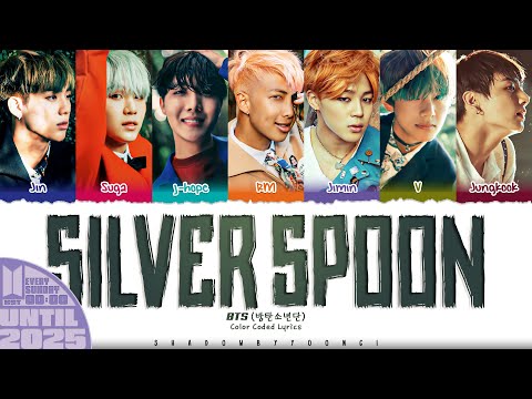 BTS (방탄소년단) 'Silver Spoon (뱁새)' Lyrics [Color Coded Han_Rom_Eng] | UNTIL 2025 #63