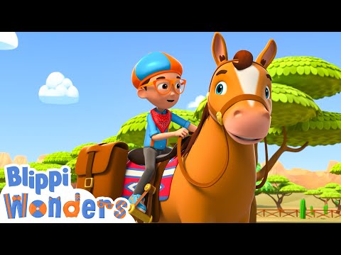 Kovboylar 🤠 Blippi Türkçe - Çocuklar için Eğitici Videolar