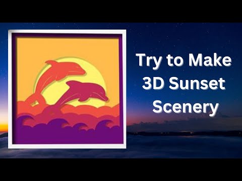 How to Draw Easy Beach Sunset / Oil Pastel Drawing For Beginners