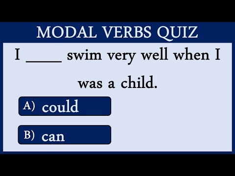 Modal Verbs Quiz 15: Can You Pass This Quiz?