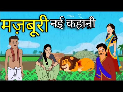 मज़बूरी नई कहानी | |  cartoon Moral kahani |Hindi Story |cartoon Moral story Stories