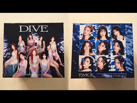 TWICE 5th Japan Album “Dive” Collection Box (777 Limited Set) Unboxing