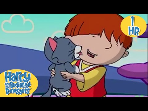 Kitten Rescue: Harry's Hilarious Mission | Full Episodes |  Harry and His Bucket Full of Dinosaurs