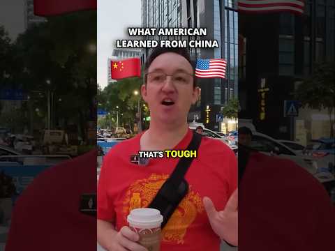 A lesson from China (American’s POV)