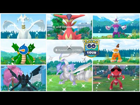 Unova Tour 2025: Legendary & Mythical SHINY Pokémon Catches | Epic Shiny Haul!