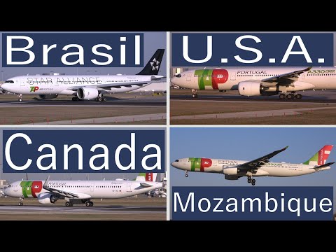 Plane spotting 2021 - Lisbon to Brasil, USA, Canada - A339Neo, A321LR  + Maputo to Lisbon A339Neo