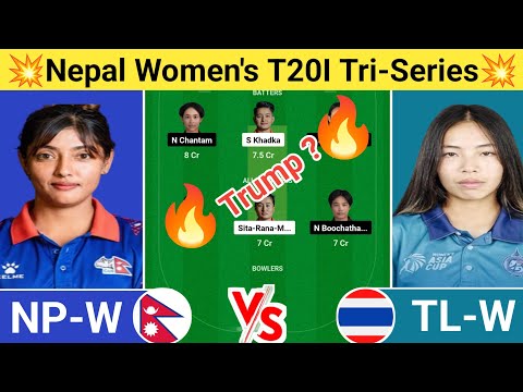 NP-W vs TL-W Dream11 Prediction | NP-W vs TL-W Dream11 Team | np-w vs tl-w today t20i match l