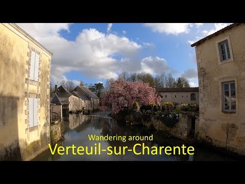 Wandering around Verteuil sur Charente, Charente France