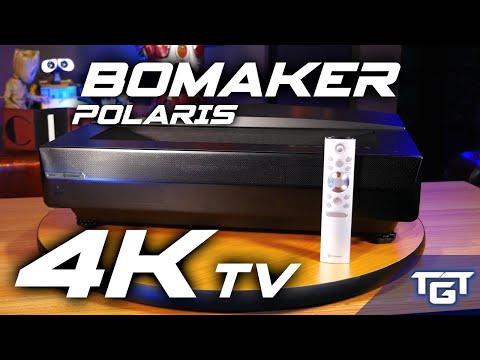 Bomaker POLARIS 4K UST Projector | Triple Laser 120" Laser TV in your Home Theater!