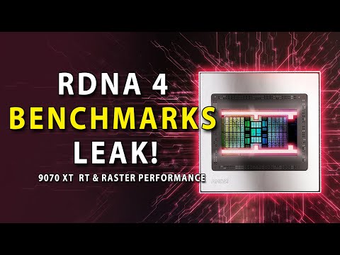 RDNA 4 Benchmarks LEAK! RX 9070 XT RT & Raster Performance