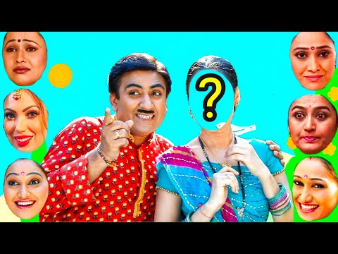 Tarak mehta ka ulta chashma  actress wrong head funny puzzles game | puzzle game