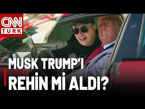 Musk Trump'a Araba Reklamı Yaptırdı! Trump Musk'ın Satış Temsilcisi Mi?