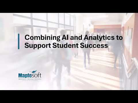 Explore the Results: Combining AI and Analytics to Support Student Success