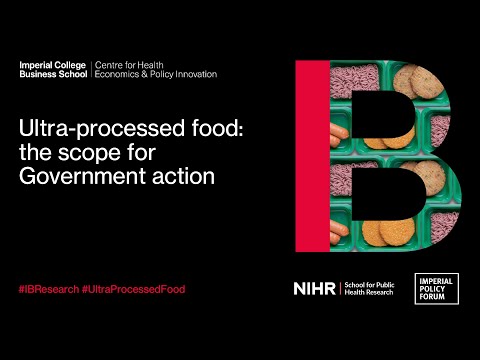 Ultra-processed food: the scope for Government action