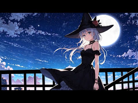 A Little Witch 🌖 Lofi Night Vibes 🌖 Halloween Lo-fi To Make You Enjoy The Halloween Night Vibes