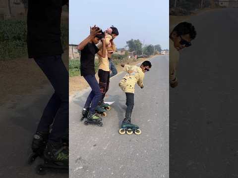 Skating faithful to other skaters! 😭😱#inlineskating#rollerskating#shorts