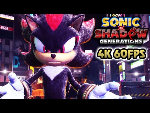 Sonic x Shadow Generations HQ ·Movie 3 Pack DLC· 100% Playthrough (Voice Line Included)