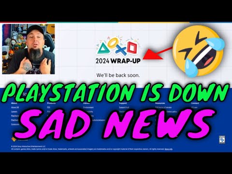 PlayStation Wrap-Up Site is DOWN - How to Check PS4/PS5 STATS Not Working PSN OFFLINE