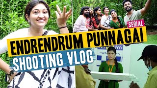 Endrendrum Punnagai Serial Shooting Vlog 🎥| Zee Tamil | Neels