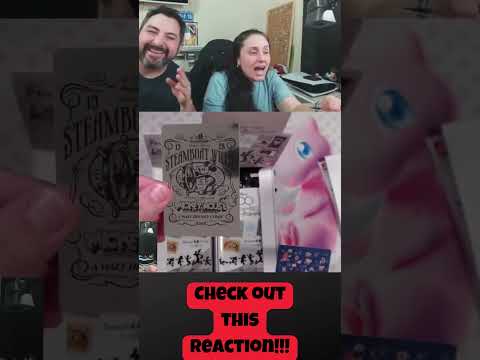 Crazy first pack magic reaction with fiancé! #disney100 #disneybandai