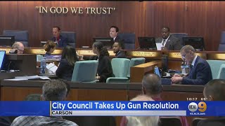 Carson Council Fails To Pass Tighter Restrictions On Guns, Gun Dealers