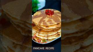 Pancake Recipe | Easy perfect pancake at home ♥️ 🥞! Pancake #shorts #pancake #trending