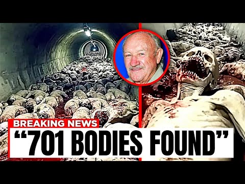 FBI Discovers Secret Tunnel Under Gene Hackman's Mansion, They Turn Pale When They See What's Inside