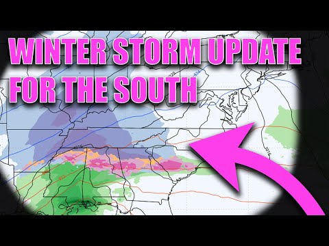 Winter Storm Update For The South! Heavy Snow Expected with an Ice Storm Potential Increasing..