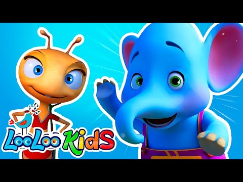 The Ant and The Elephant 🐘 and MORE Kids Songs - S2EP73 - Fun and Play MIX - LooLoo Kids