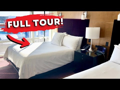 NEW Aria Las Vegas Room Deluxe Two Queen Room Tour (4K)