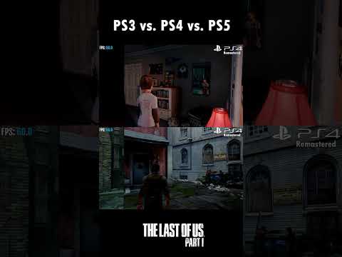 Last of Us Part 1 on PS3 vs. PS4 vs. PS5