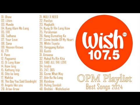 Tadhana, Kung Alam Mo Lang🎵 2024 Best Of Live On Wish 107.5 Bus🎧Top Trending Tagalog Songs Playlist