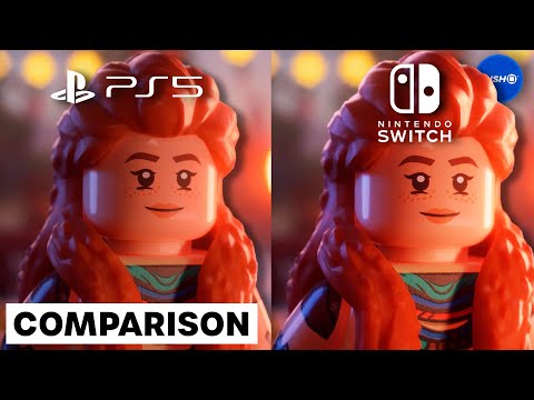 LEGO Horizon Adventures PS5 Vs. Nintendo Switch | Side-By-Side Gameplay Comparison