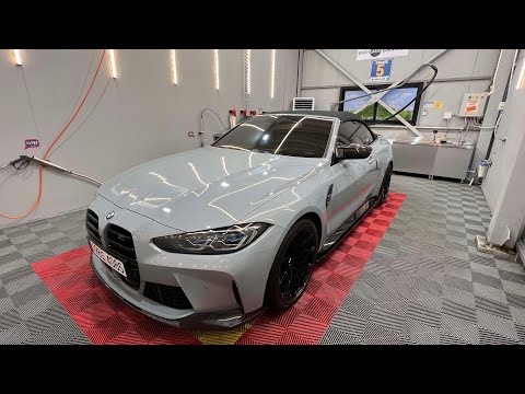 V log - BMW M4 컨버터블 셀프세차 BMW G83 M4 Competition Convertible Car Washing