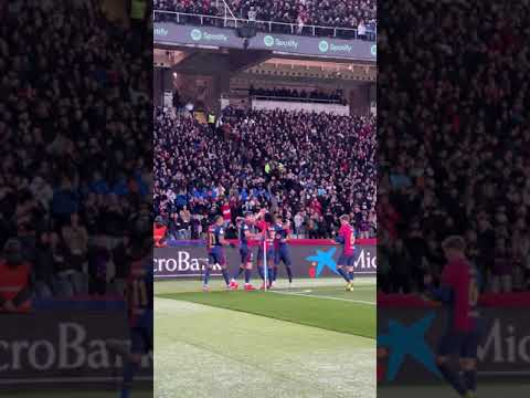 Pure class from Lamine, ice-cold from Lewy 🥶⚽ #fcbarcelona #shorts