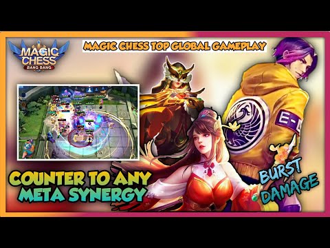 BEST COUNTER TO ANY META SYNERGY?! | MAGIC CHESS BEST SYNERGY | MLBB