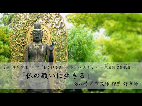 第28回「仏の願いに生きる」　柳原 好孝 師