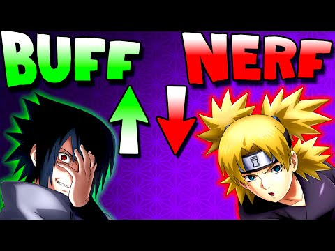 New Balance Patch 1.60 Temari & Counter NERFED - Naruto Storm Connections