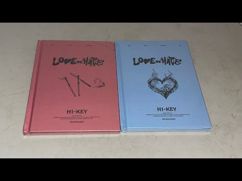 H1-Key 3rd Mini Album Love Or Hate Unboxing (True & Lie Ver)